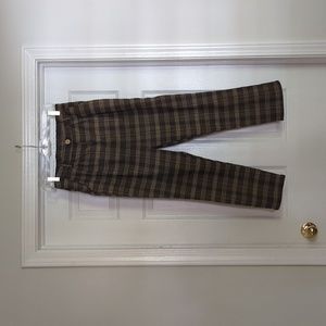 Plaid trousers
